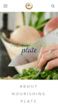 Mobile Screenshot of nourishingplate.com
